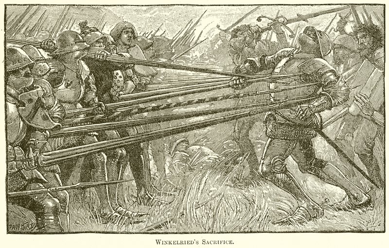 Le sacrifice de Winkelried - English School