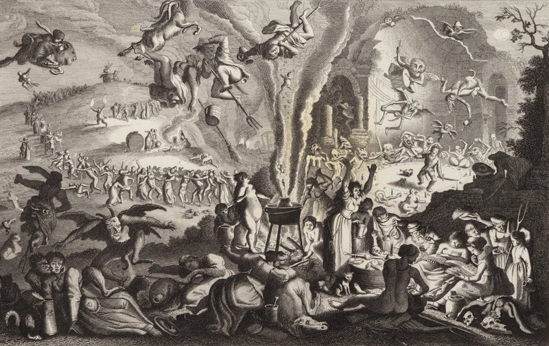 Sabbat des sorcières - English School