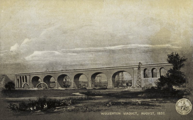 Viaduc de Wolverton, août 1837 - English School