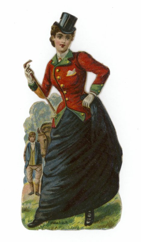 Femme en tenue d