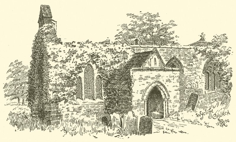 Église de Wycliffe (gravure) - English School