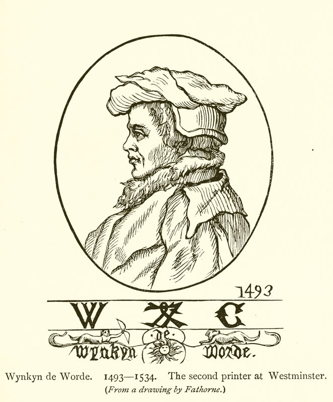 Wynkyn de Worde, le deuxième imprimeur à Westminster - English School