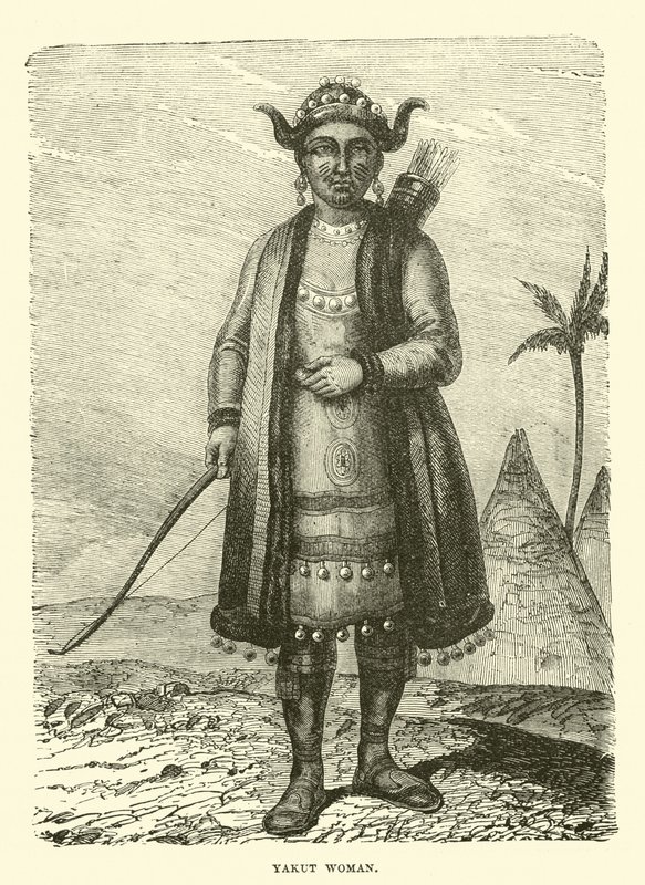 Femme yakoute - English School