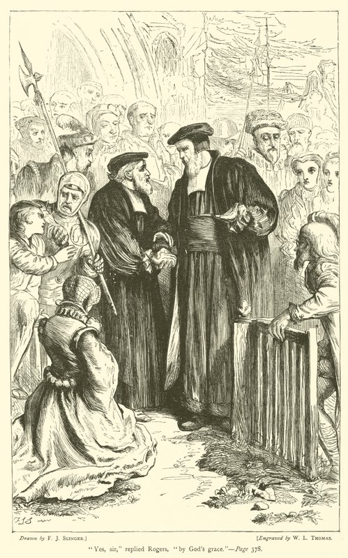 "Oui, monsieur," répondit Rogers, "par la grâce de Dieu" - English School