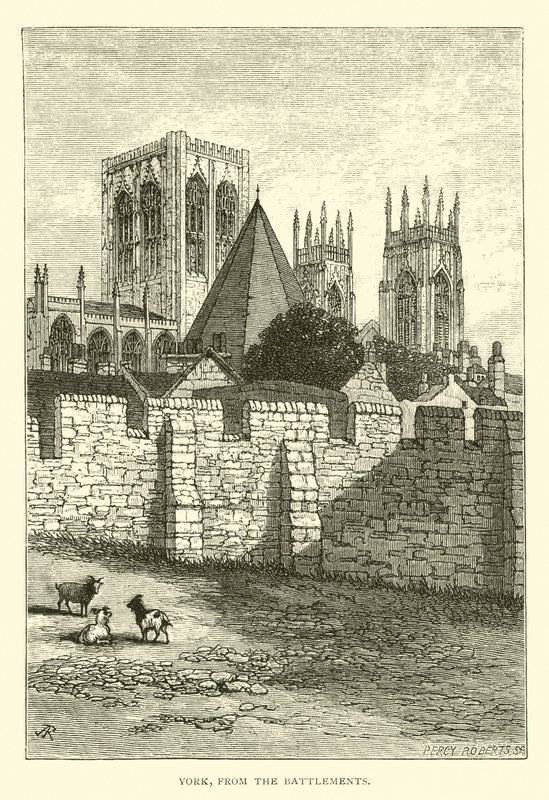 York, depuis les Remparts - English School