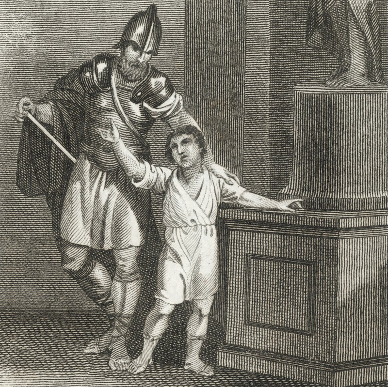 Le jeune Hannibal jurant l