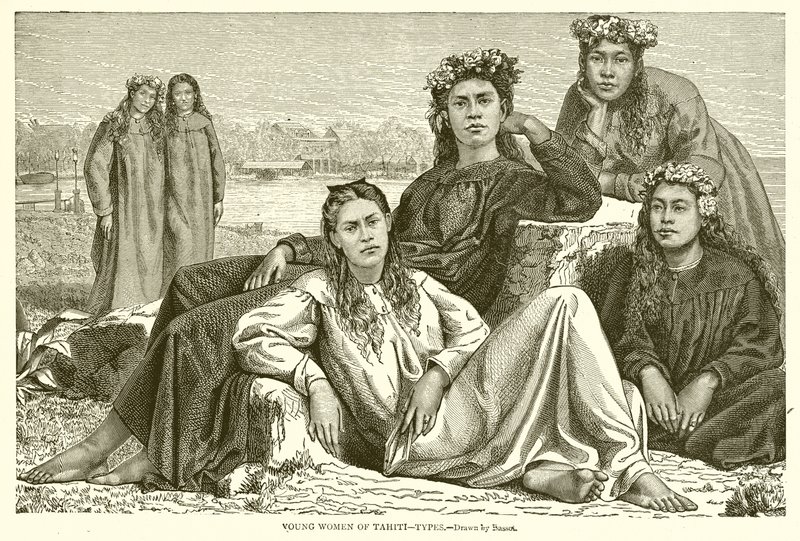 Jeunes femmes de Tahiti--Types - English School