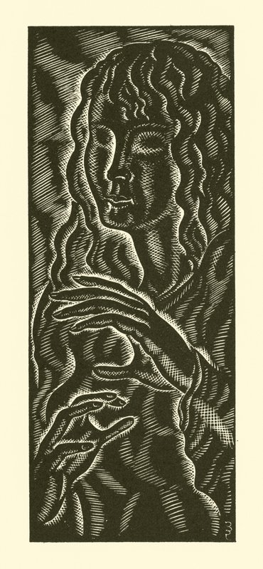Fille aveugle - Eric Gill