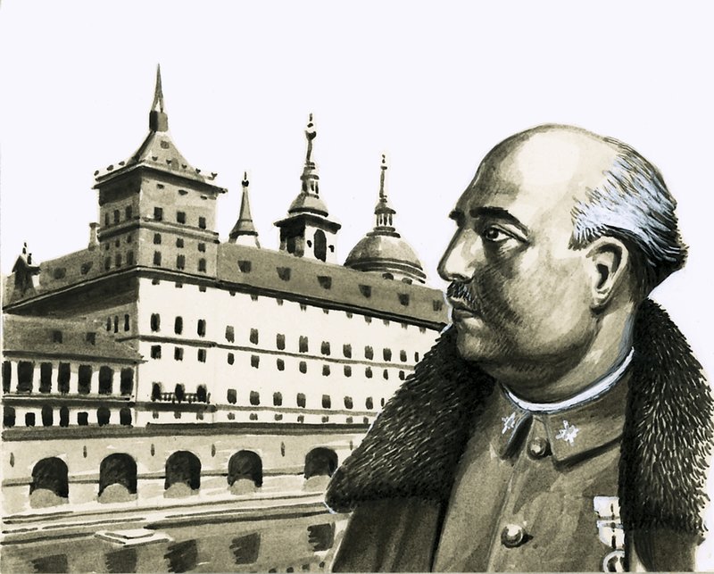 Portrait du général Franco - Eric Parker