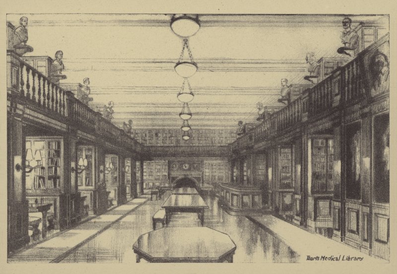 Bibliothèque médicale de Barts - Ernest Coffin