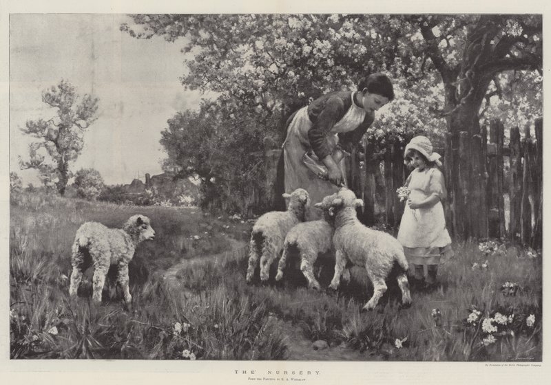 La Nurserie - Ernest Albert Waterlow