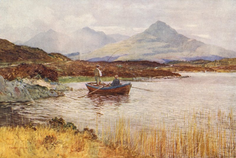 Loch Lundy et Ben Tee depuis au-dessus d