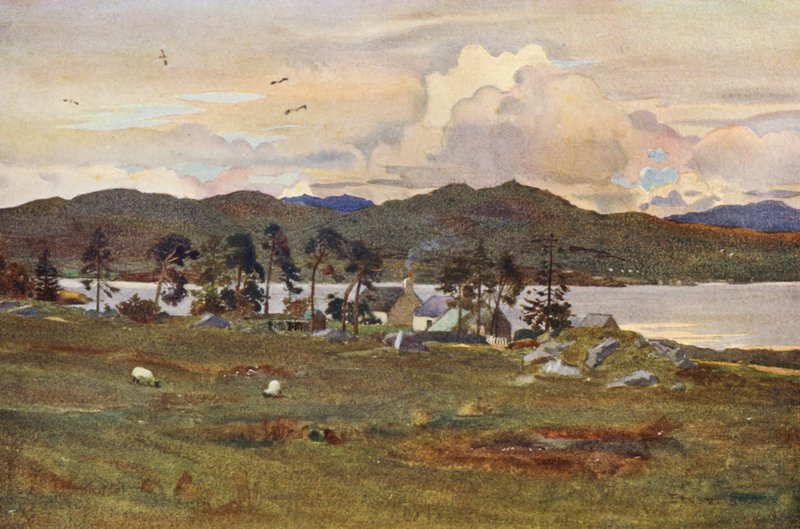 Lochinvar, avec la maison du gardien - Ernest Edward Briggs