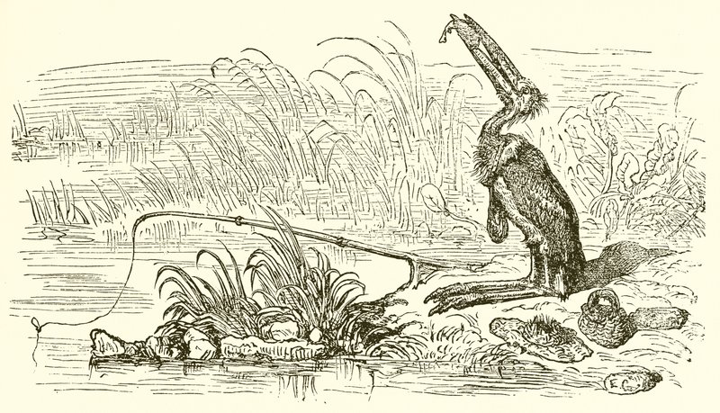 Le Pêcheur et le Petit Poisson - Ernest Henry Griset