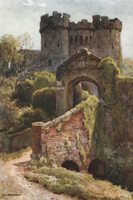 Château de Carisbrooke - Ernest William Haslehust