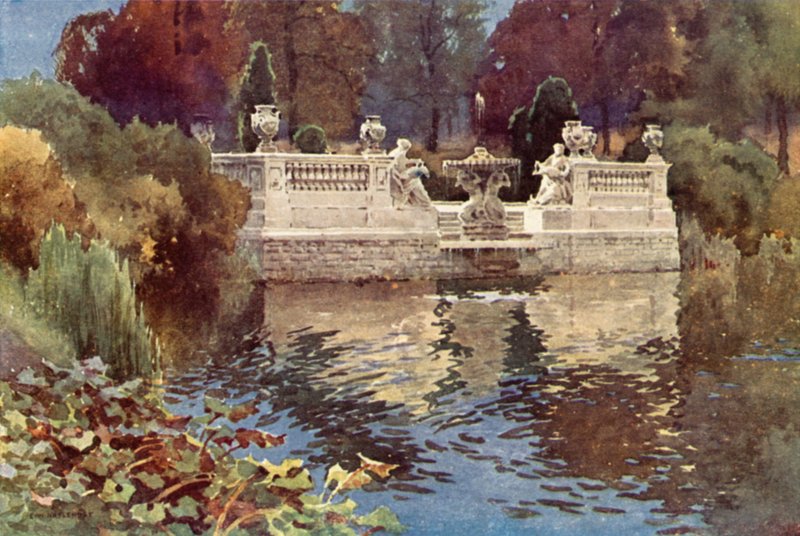 Fontaine de Lancaster Gate, Jardins de Kensington - Ernest William Haslehust
