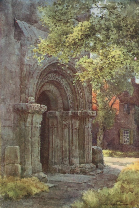 Porche Normand, Tour de Saint-Laurent - Ernest William Haslehust