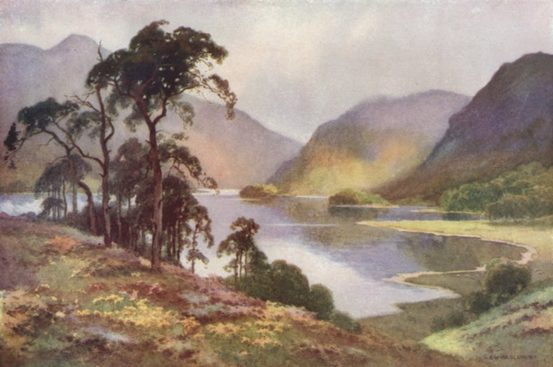 Thirlmere et Helvellyn - Ernest William Haslehust