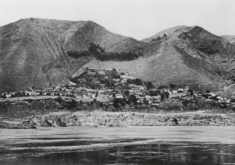Kueichoufu, Sichuan, La ville de Kueichou sur le Yangtsé - Ernst Boerschmann