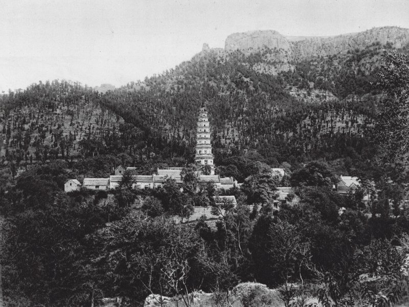 Ling yen sze, Shantung, Monastère des Sommets Animés - Ernst Boerschmann