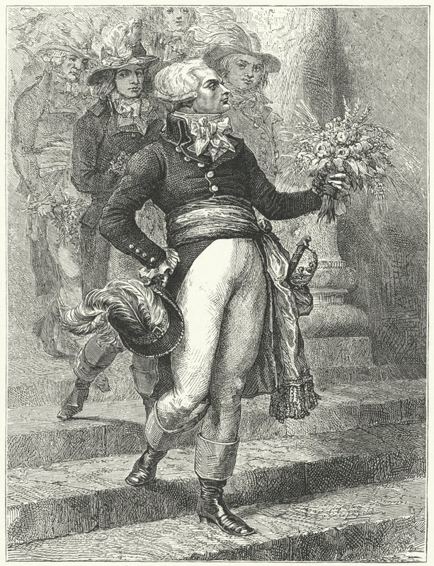 Maximilien Robespierre le jour de la Fête de l
