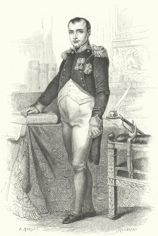 Napoléon Ier, Empereur des Français - Etienne after Ronjat