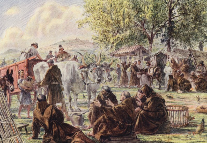 Le chapitre à Sainte-Marie des Anges près d