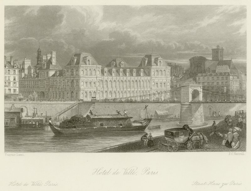 Hôtel de Ville - Eugene Louis Lami