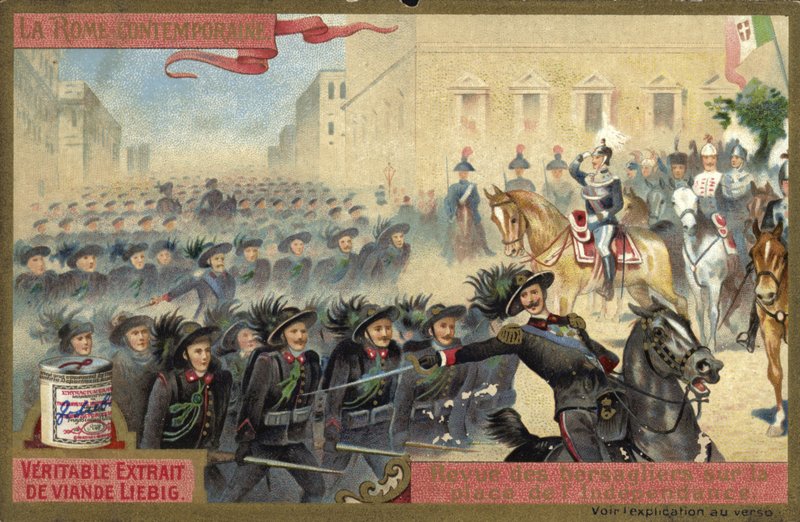 Parade des Bersaglieri, Piazza dell