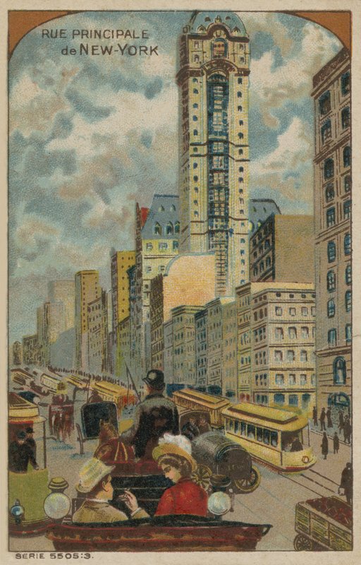 Rue principale de New York - European School