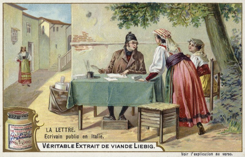Écrivain public, Italie - European School