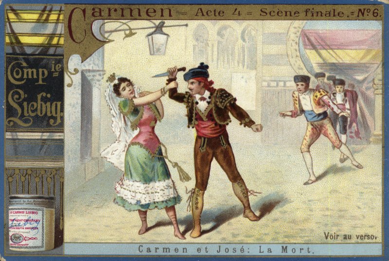 Scène de Carmen, par Georges Bizet - European School