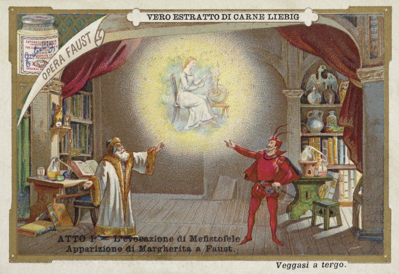 Scène de Faust, un opéra de Charles Gounod - European School