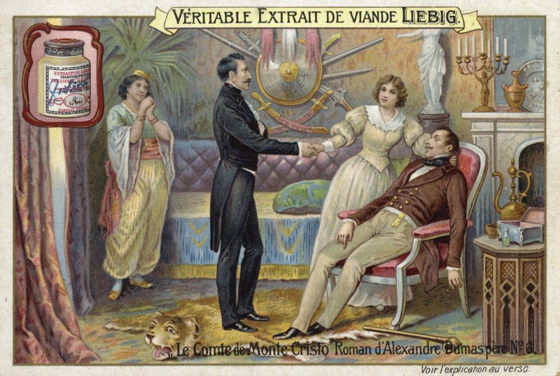 Scène du Comte de Monte-Cristo, par Alexandre Dumas - European School