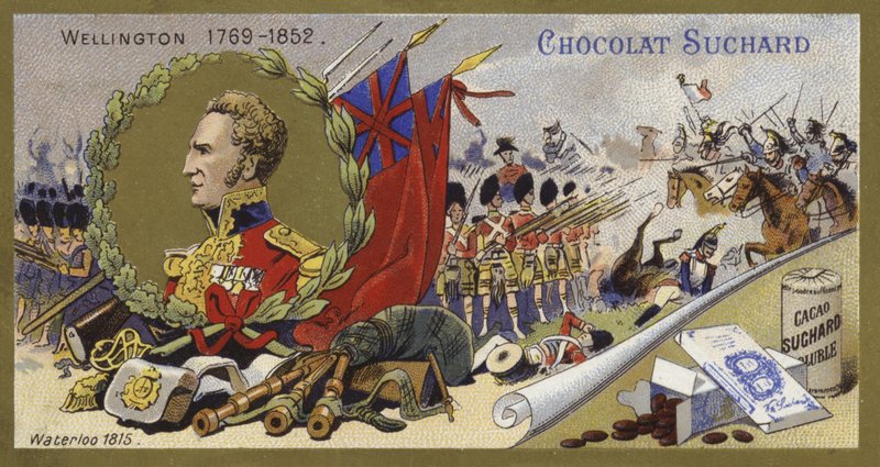 Le duc de Wellington et la bataille de Waterloo, 1815 - European School