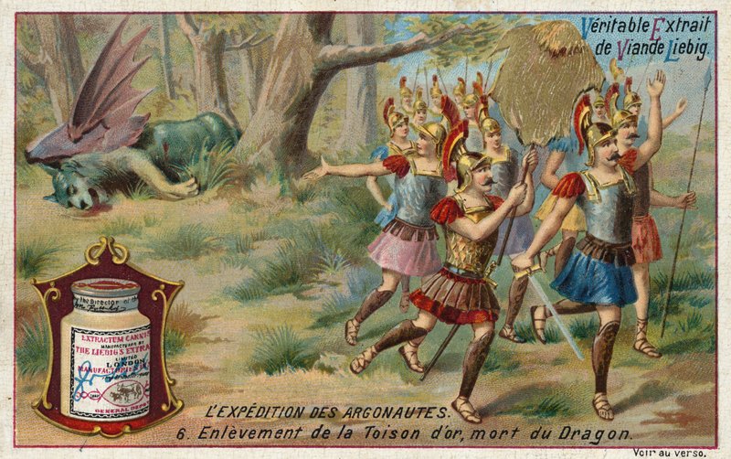 La mort du dragon et la prise de la Toison d