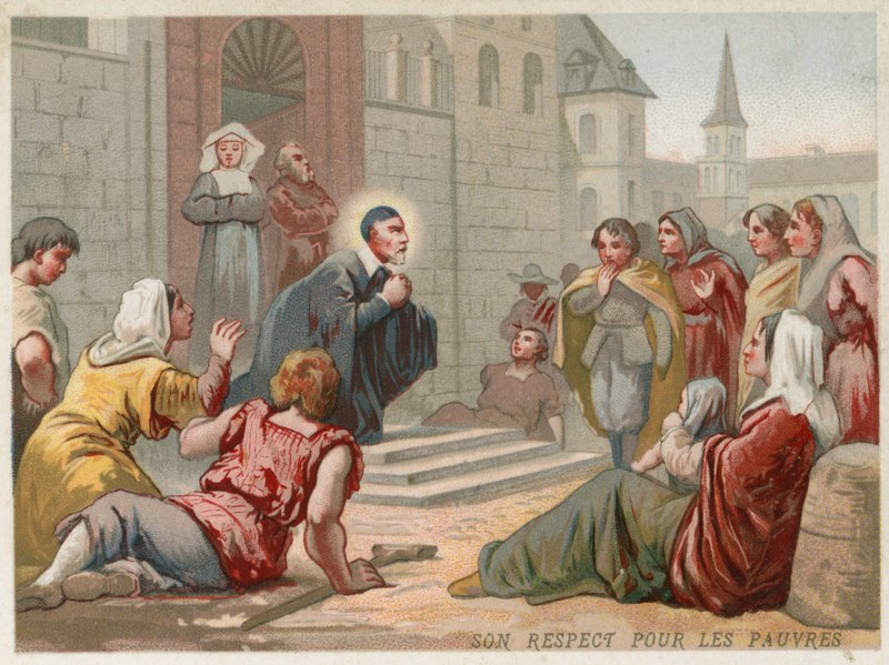 Le respect de Saint Vincent de Paul pour les pauvres - European School