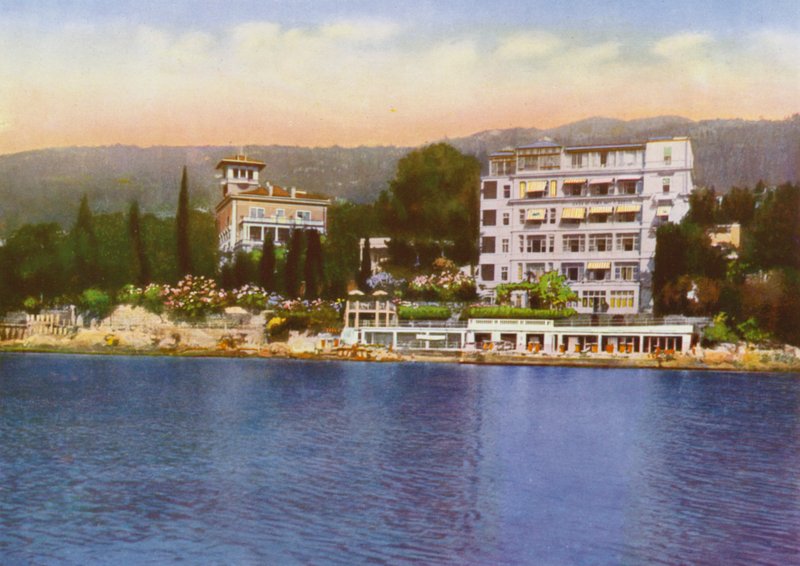 Abbazia, maintenant Opatija en Croatie : Sanatorium "Abbazia", Dr Szego, et Villa Kubelik - European Photographer