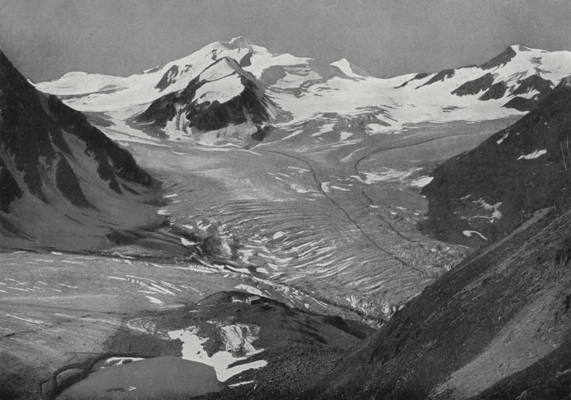 Braunschweiger Hutte, contre la Wildspitze, Pitztal (photo n/b) - European Photographer