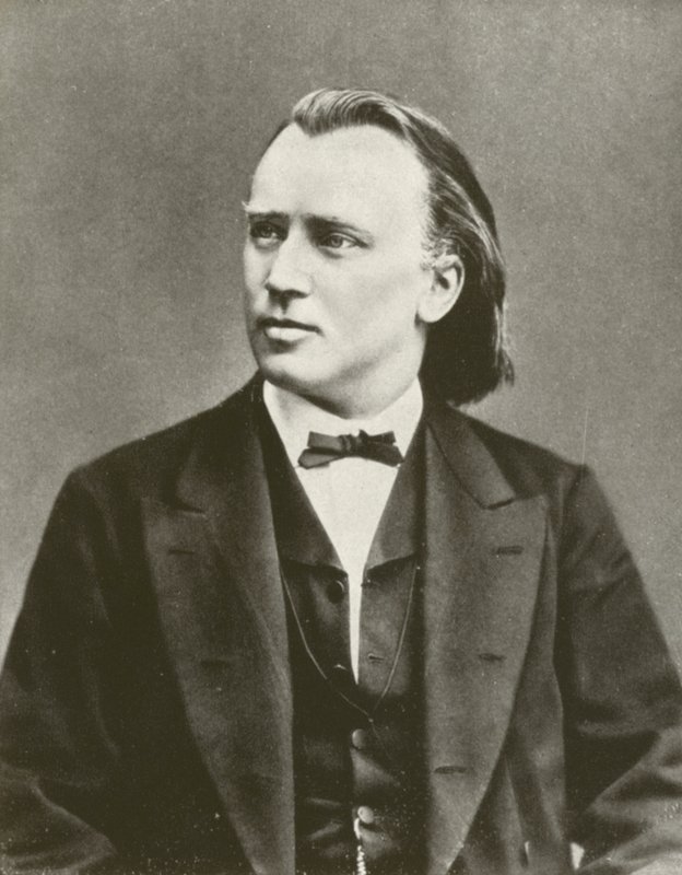 Johannes Brahms, portrait, vers 1876 - European Photographer