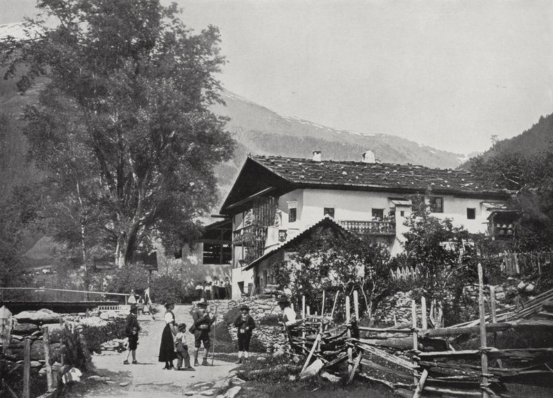 Sandwirt, Sandhof, dans la vallée de Passeier, maison natale d