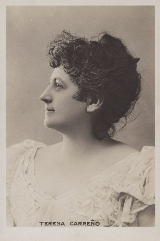 Teresa Carreño, pianiste, chanteuse, compositrice et chef d