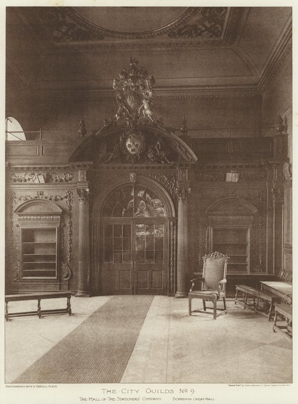 Les Guildes de la Ville No 9, La Salle de la Stationers