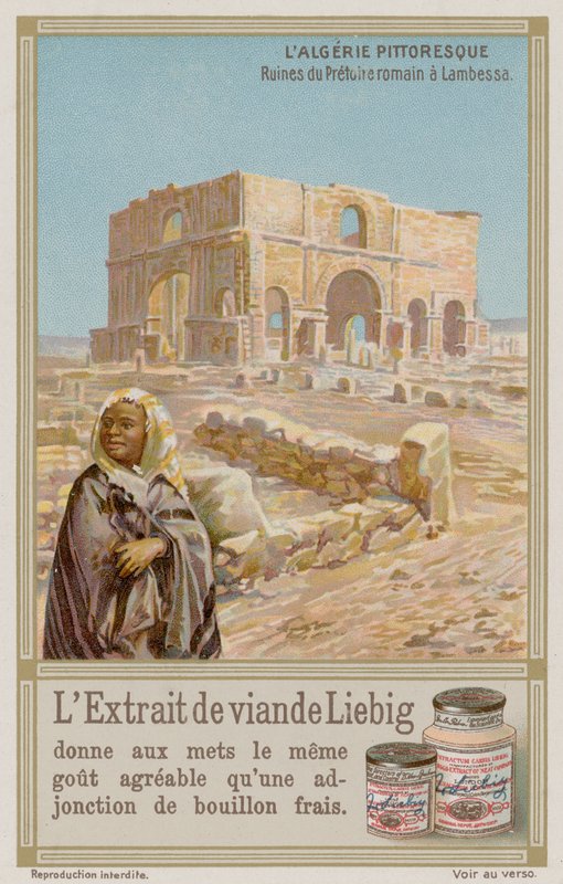 Ruines romaines antiques à Lambaesa - European School