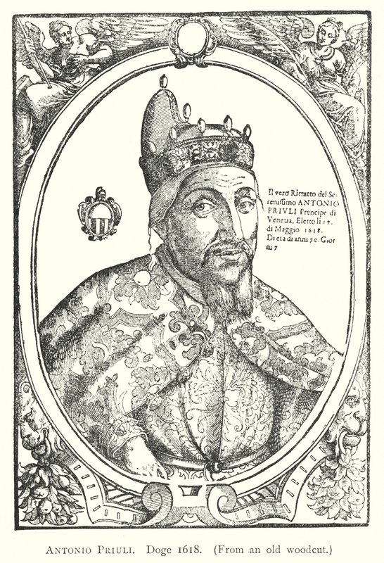 Antonio Priuli, Doge 1618 - European School