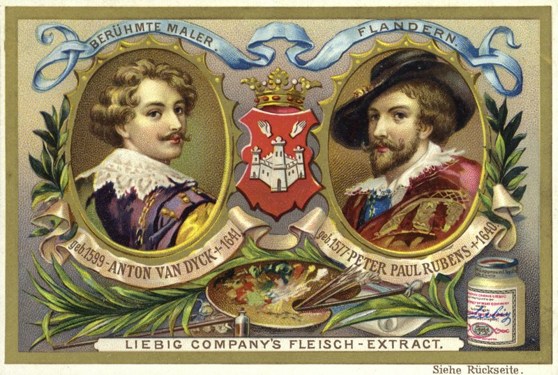 Antony van Dyck et Peter Paul Rubens, artistes flamands - European School