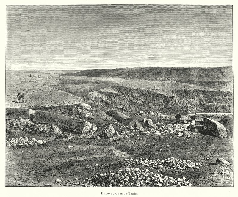 Fouilles archéologiques de la ville égyptienne antique de Tanis - European School