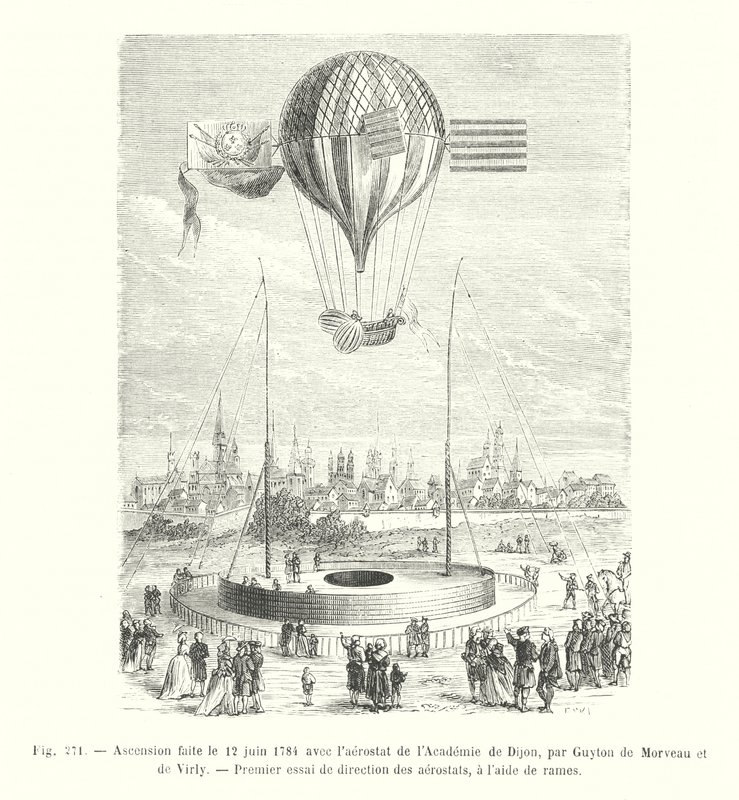 Ascension faite le 12 juin 1784 avec l