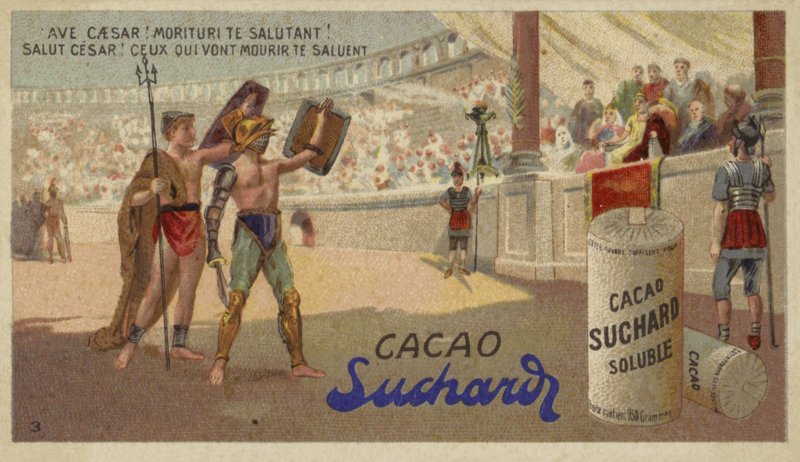 Ave, César! Morituri te salutant (Salut, César! Ceux qui vont mourir te saluent) - European School