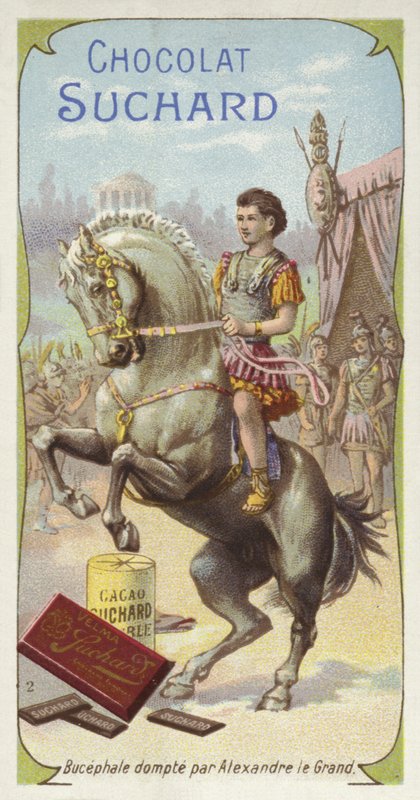 Bucéphale dompté par Alexandre le Grand - European School